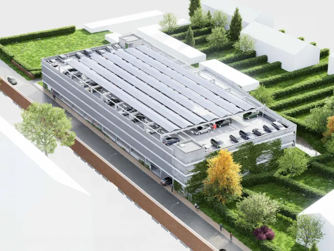 Projection Tournai parking Chwapi