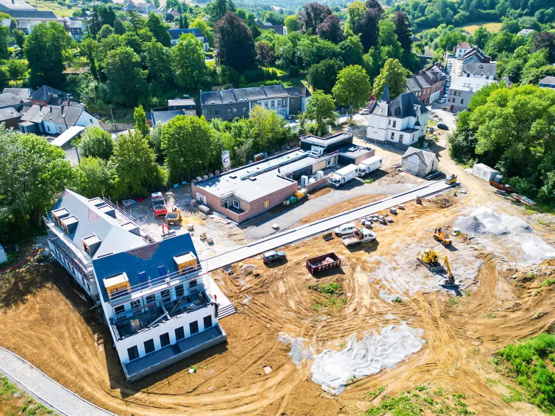 Chantier à Walcourt !