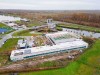 Vue de l'extérieur du projet Peronnes salle de sport