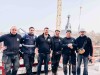 Photo de l'équipe du chantier de Walcourt administration communale