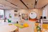 Vue de l'intérieur de la crèche de Cuesmes