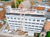 Vue aérienne du chantier de Namur UCL